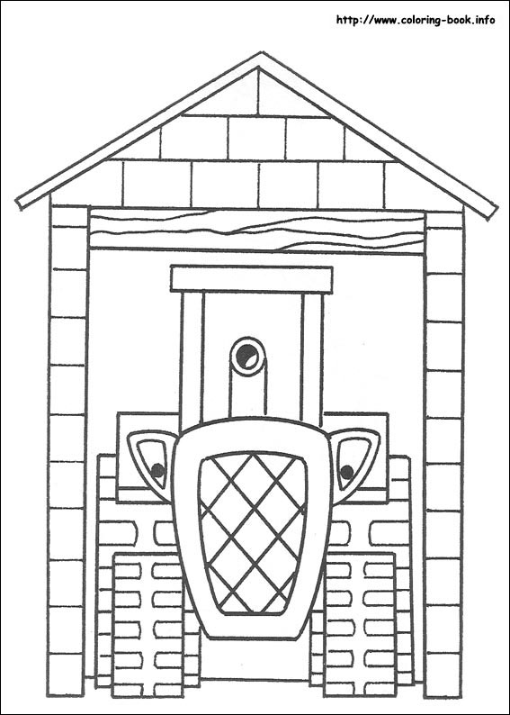 Bob the Builder coloring picture